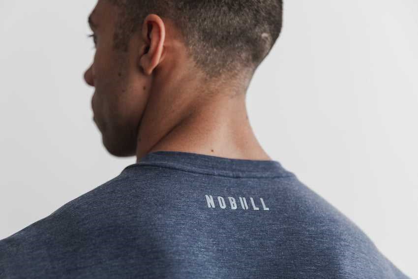 Nobull Crossfit Sleeveless Tee Tanks & Tees Navy | 7981-BNAQX